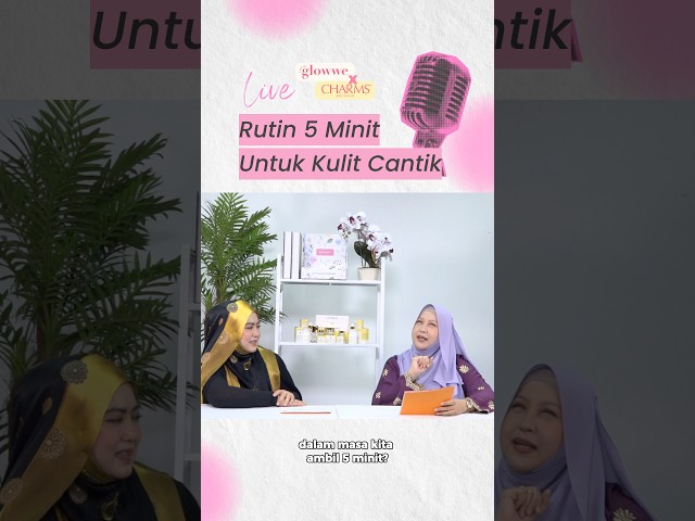 Betul ke nak kulit cantik tak perlu rutin skincare yang panjang pun? @CharmsCosmeticSkincare