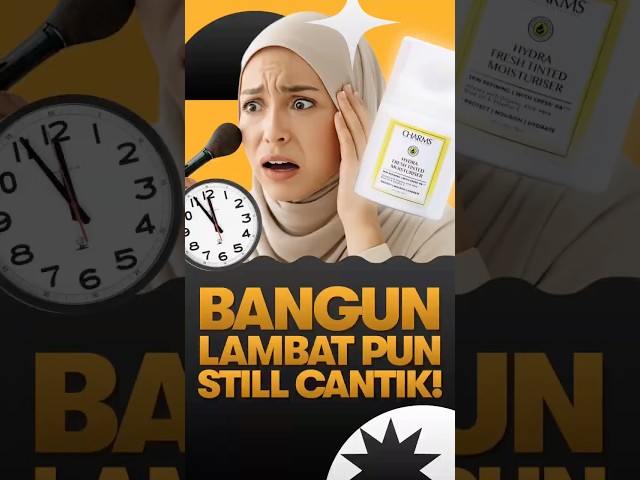 Tak sempat mekap? No worries. 🥰