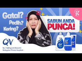 Cara Pilih Produk Untuk Kulit Kering, Sensitif Dan Ekzema | Review QV Gentle Wash & QV Cream