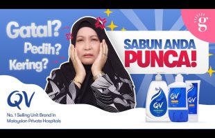 Cara Pilih Produk Untuk Kulit Kering, Sensitif Dan Ekzema | Review QV Gentle Wash & QV Cream