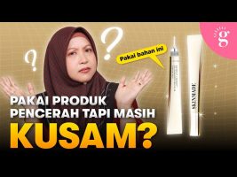 Ini Punca Kulit Kusam Walaupun Pakai Produk Whitening | Review Skinmade Golden C Filler Concentrate
