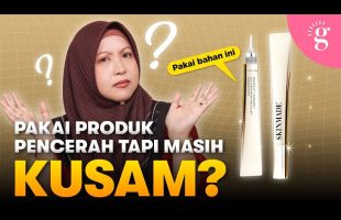 Ini Punca Kulit Kusam Walaupun Pakai Produk Whitening | Review Skinmade Golden C Filler Concentrate