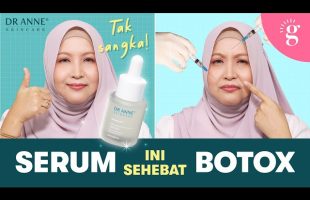 Serum Terbaik Untuk Hilangkan Garis Halus | Review Dr Anne 10% Argireline Serum with NAD+