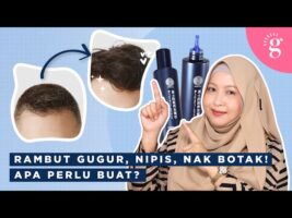 Cara Rawat Rambut Gugur Di Kalangan Lelaki | 50 Megumi