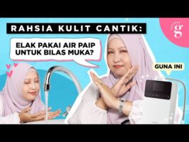 Manfaat Bilas Muka Dengan Air Dengan pH Seakan Kulit | Panasonic