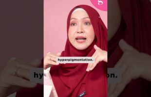 Bahan yang membantu kurangkan jeragat di kawasan pipi