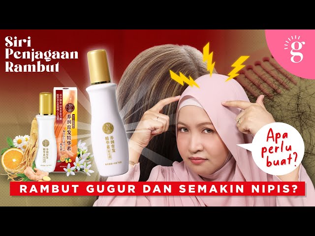 Cara Rawat Rambut Gugur Dengan Berkesan | 50 Megumi