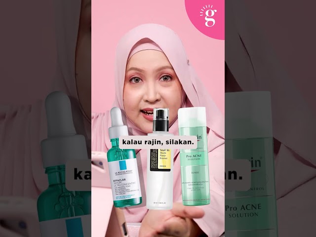 Perlu ke ulang pakai skincare selepas solat?
