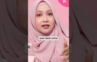 Cara kurangkan dark circle bawah mata.