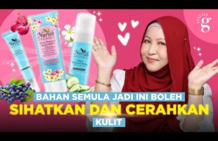 Kelebihan Guna Produk Skincare Daripada Bahan Semula Jadi | Review Nurish Organiq Brightening Series