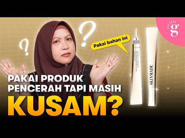 Ini Punca Kulit Kusam Walaupun Pakai Produk Whitening | Review Skinmade Golden C Filler Concentrate
